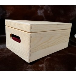 caja personalizada de madera con vasos sidra grabados